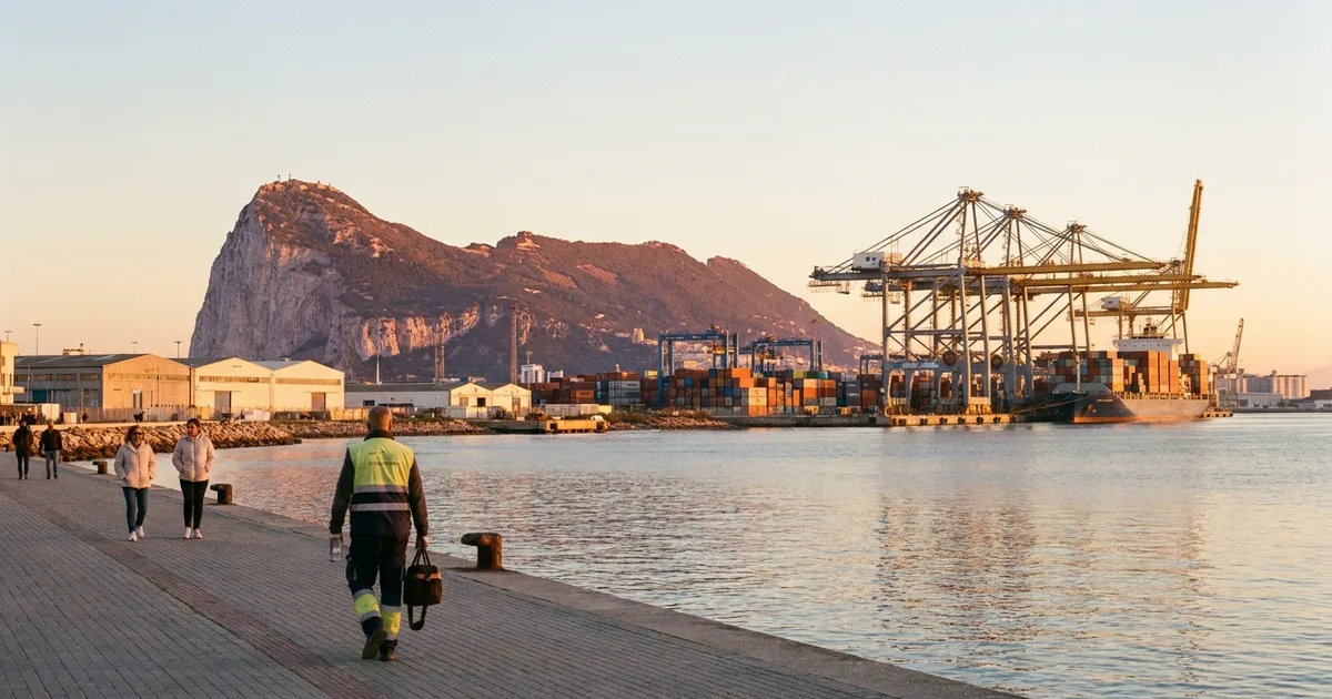 Fotografía editorial que ilustra: Casos de uso de IA por sector: Campo de Gibraltar