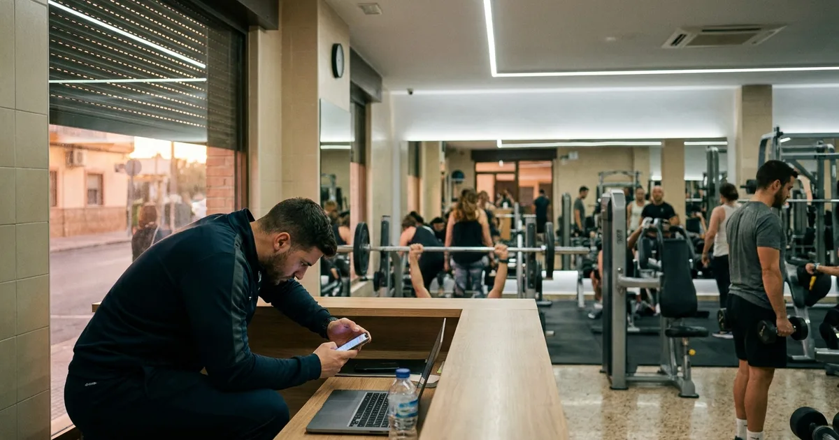 Fotografía editorial que ilustra: Chatbot de WhatsApp para gimnasios: socios y clases